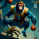 Baller Monkeys (AI Animated)