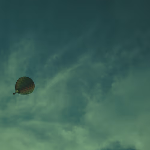 Balloon Grace Space Travel - old