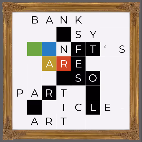 Banksy commercial NFT material