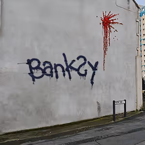 From the point of view of Bansky