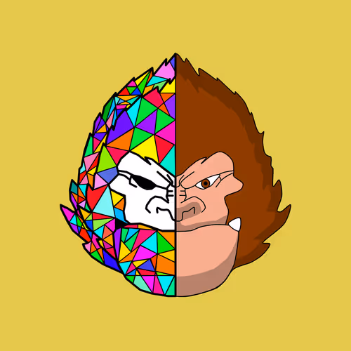Barry gorilla geometric - old