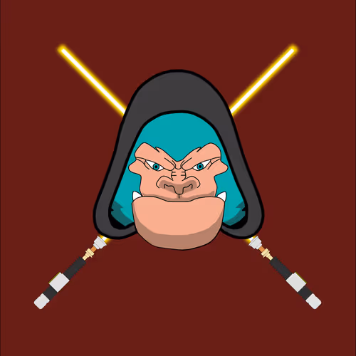 Barry Gorilla Jedi - old