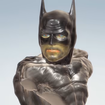 Batman Platinum with Metallic color