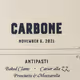 BAYC "Boring Charity Dinner" Physical Carbone Menu - old