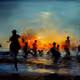 beach brawl - old
