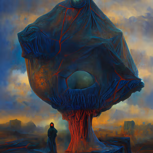Beeple! but its Beksinski - old