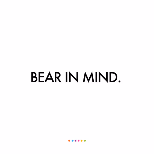 Bear In Mind by The Boca Libre - old