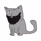 bearded cat nft - old