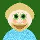 Bearded portrait avatar #01