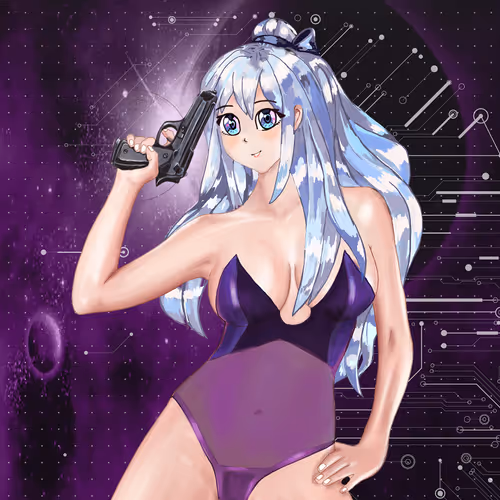 Beautiful Cyber Girls - old