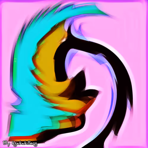 Beautiful alien space flower