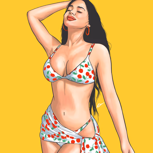 Beautifull Girl Digital Art