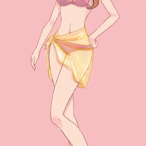 Beauty Queen in Swimsuit - old