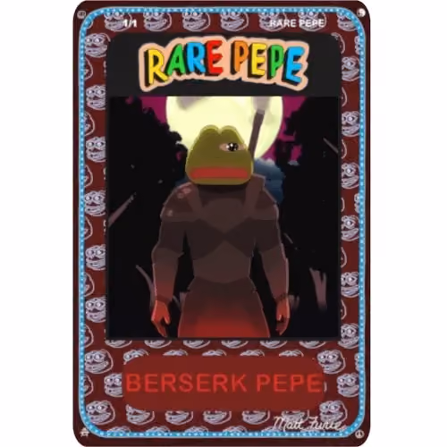Berserk Pepe by RarePepe