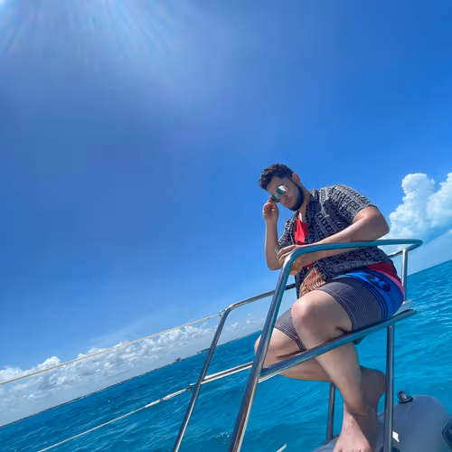 Berto At Sea - old