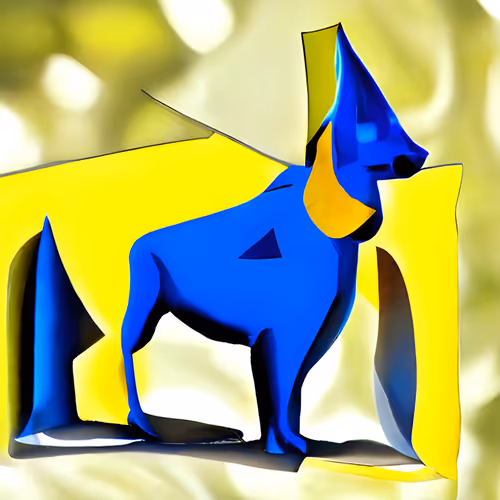 BLUE GOLDEN DOGS