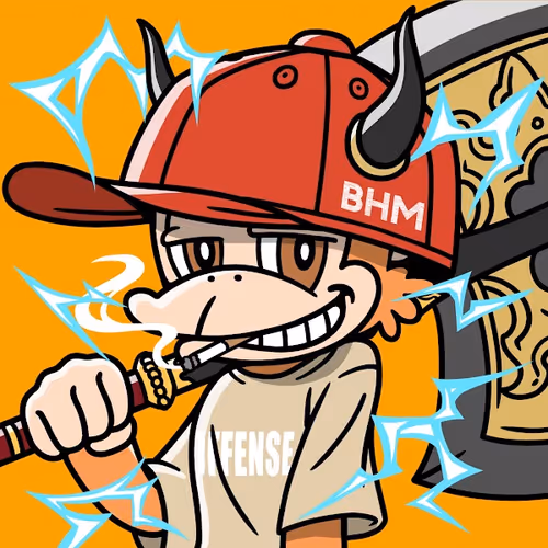 Big Hat Monkeys #017