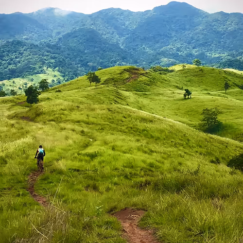 Biking in Mountains