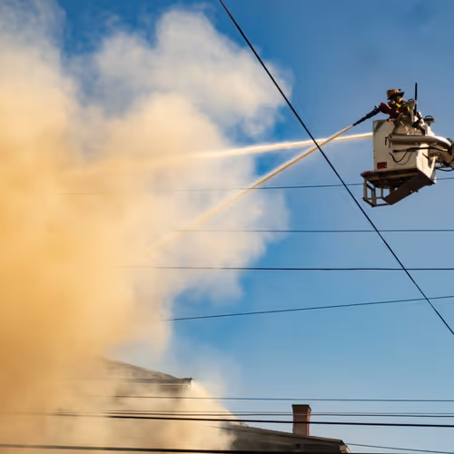 Binghamton Fire Relief Photography