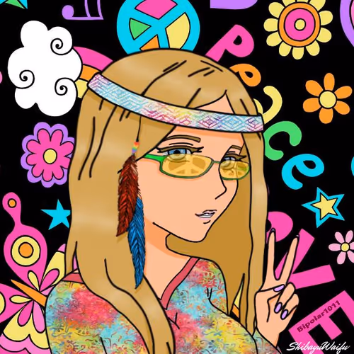 Bipolar1011 Hippie Waifu