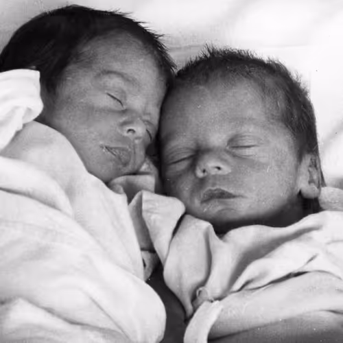 "Birth At Sea: the Miraculous Story of the Birth of Anne and Chris Hunsicker" - old