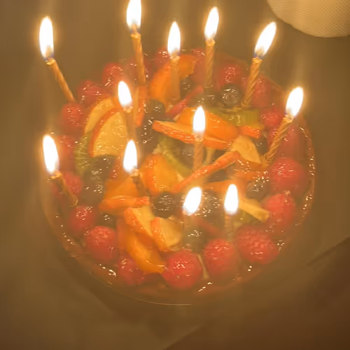 Biskwi Birthday Cake