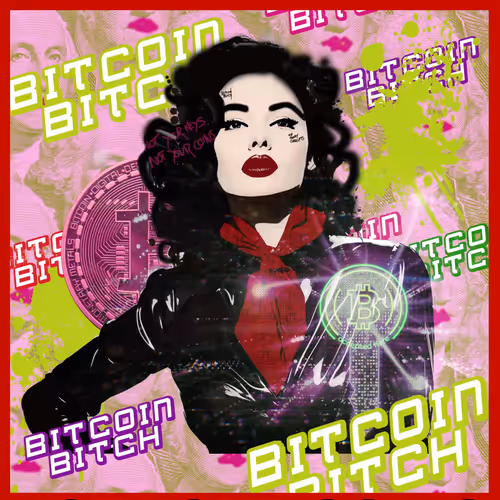 BITCOIN BITCH by 6529
