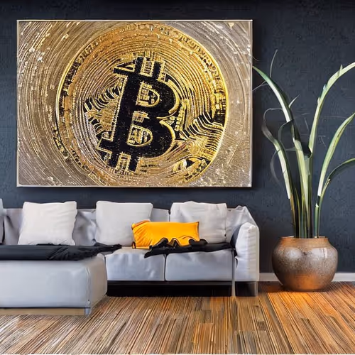 Bitcoin Home Decor