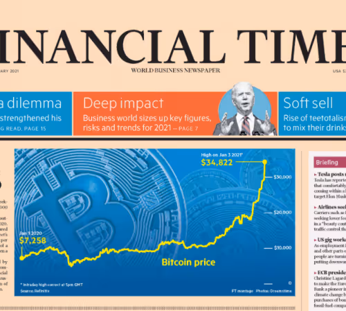 Bitcoin in the Financial Times