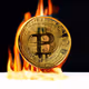 Bitcoin is on Flame