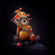 Black AI Background