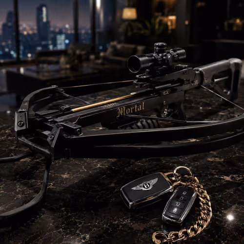 Black Crossbow Mortal- Fantasy Series