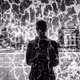 Black and White self portraits - old