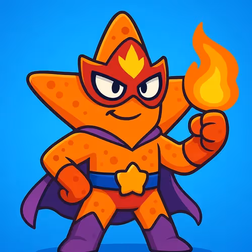 Blazestar the Flame Guardian Description