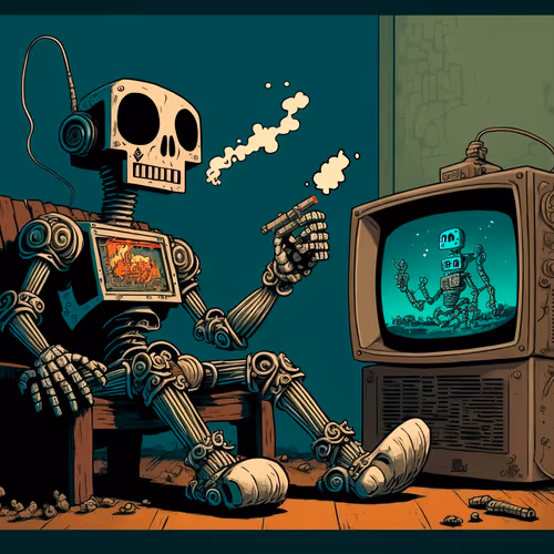 Blazing Bots Comic Series by Joe Cannaccino