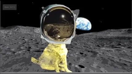 Shiba Inu Moon - BlockChainPictures - old