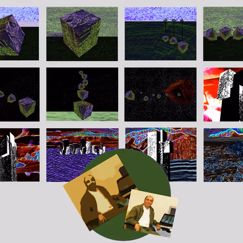 "Blocks of Silence Rocks" by JSART_NFT