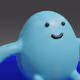 Blue atoms