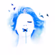 blue girl #1 - old