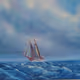 Blue Sea-sky - old