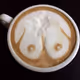 Boobs and coffee to go