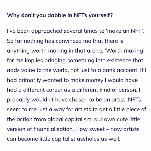 Boomers hate NFTs