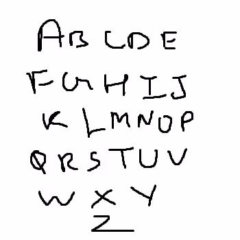 ABCDEFGHIJKLMNOPQRSTUVWXYZ... - old