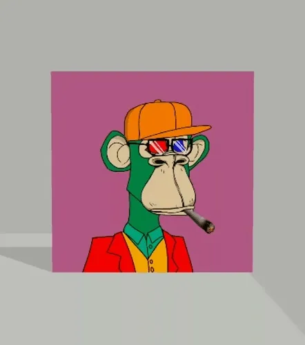 Bored Ape 3D Card