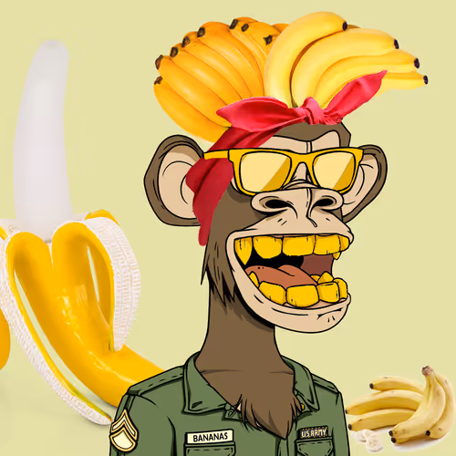 Bananas Bored Ape Yacht Club #1885