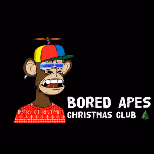 Bored Christmas Apes - old