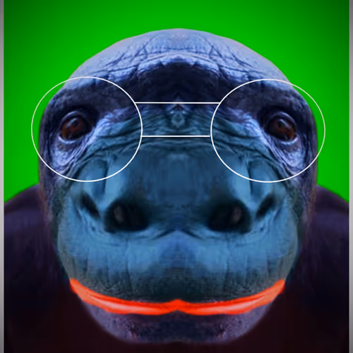 Bored Gorilla blackMan - old