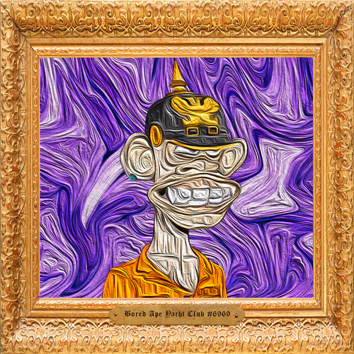 BAYC Oil Paint NFTs - old