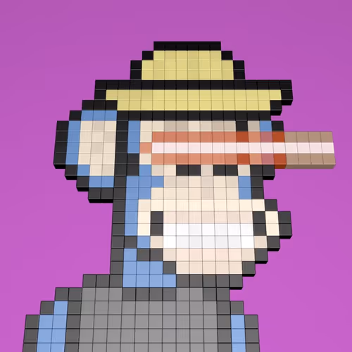 Bored Ape Bubble Pixels
