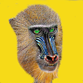 Apes on the Blockchain - Mandrill